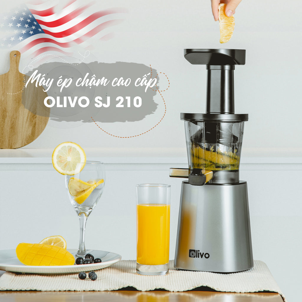 Máy ép chậm Olivo SJ 210 - hàng chính hãng 100%